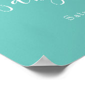 Poster Baby Shower Twinkle Sprinkle / Sprinkle de Bienven (Coin)