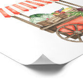 Poster baby shower veggie - Boissons vous aider (Coin)