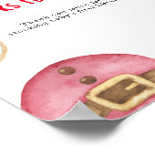 Poster Baby showers d'hiver Livres pour bébé (Coin)