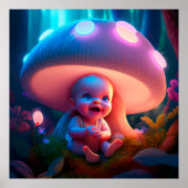 Poster baby smiling (Devant)