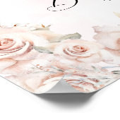 Poster Baby Son Froid Dehors Baby shower Bow Rose Accueil (Coin)