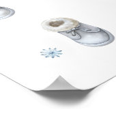 Poster Baby Son Froid Hors Vêtements Baby shower Accueil (Coin)