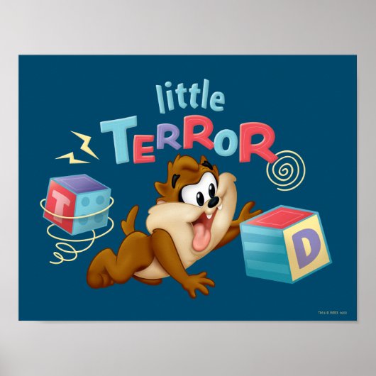 Poster Baby Taz | Petite erreur (Devant)