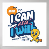 Poster Baby TWEETY™ - Je Peux Et Je Vais (Devant)