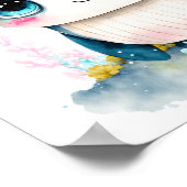 Poster Baby Whale Wall Art (Coin)