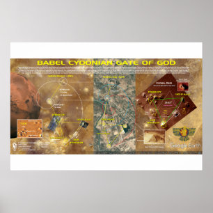 Poster Babylon Cydonia - Gate of the Gods 1