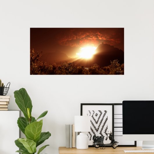 Poster Babylon - Extrême (Bureau à domicile)