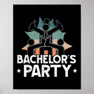 Poster Baccalauréat de la fête Boire Équipe de bière Brid
