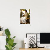 Poster Bacchante par William Bouguereau (Bureau à domicile)