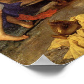 Poster Bacchus and Ariadne by Titian (Coin)