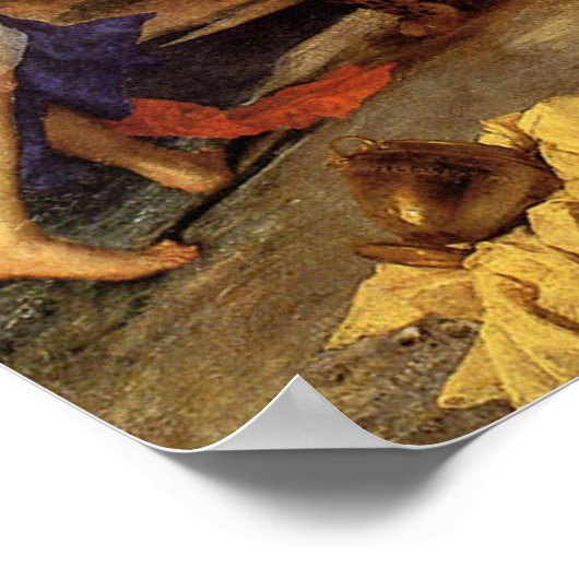 Poster Bacchus and Ariadne by Titian (Coin)