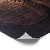 POSTER BACCHUS AUX RAISINS ET AU VIN (Coin)