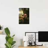 Poster Bacchus, c.1695 (huile sur toile) (Bureau à domicile)