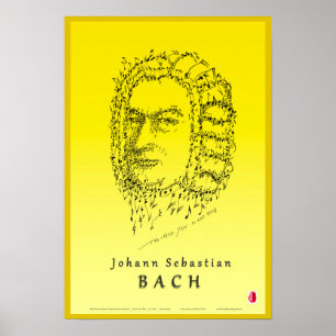 Poster Bach Face à la musique