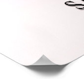 Poster Bach : Face à l'affiche musicale (Coin)