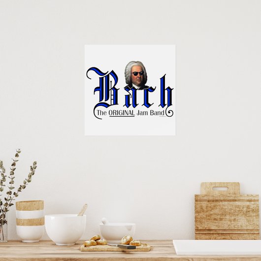 Poster Bach - TOJB (Cuisine)