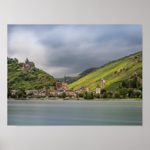 Poster Bacharach am Rhein - Allemagne