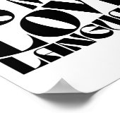 Poster Bachata Is My Love Language - Bachata Dance Super (Coin)