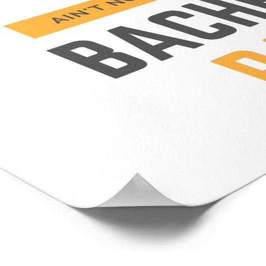 Poster Bachelor (Coin)