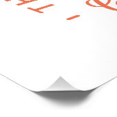 Poster Bachelorette fête Italienne fruit d'été esthétique (Coin)