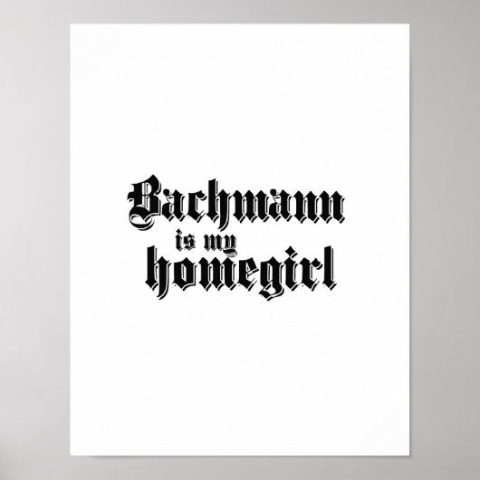POSTER BACHMANN EST MA MAISON (Devant)