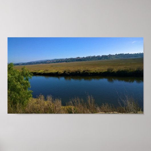 Poster Back Bay, Newport Beach, Californie (Devant)