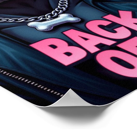 Poster Back Off  (Coin)