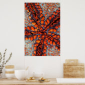 Poster Back Side of Sea Star |cambodia (Cuisine)