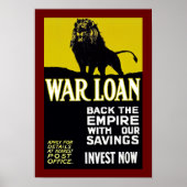Poster Back the Empire with Our Savings (Devant)