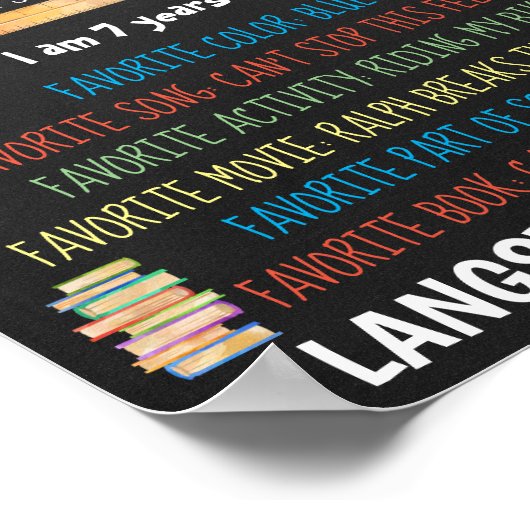 Poster Back to school (Coin)