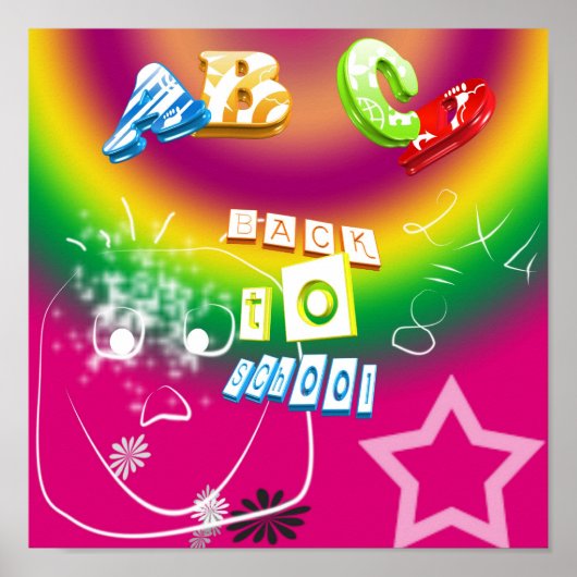 Poster Back to school (Devant)