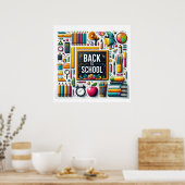 Poster Back to school (Cuisine)