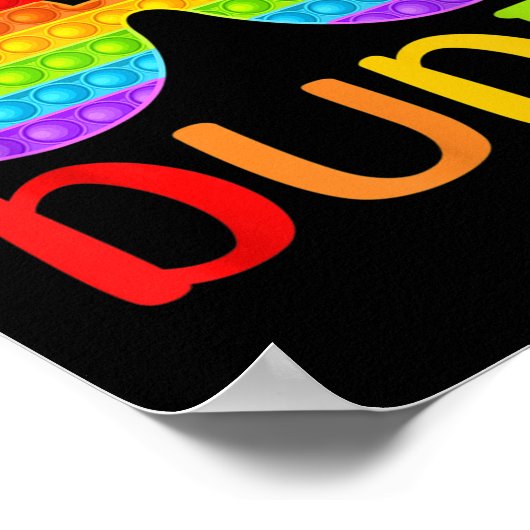 Poster Back To School 4th Grade Dude Sungles Pop It Fidge (Coin)