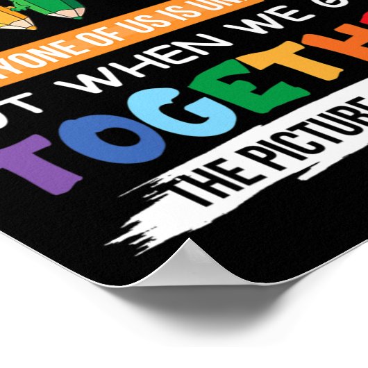 Poster Back to School Teacher We Are Like A Box Of Crayon (Coin)