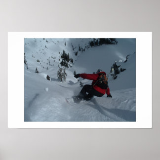 Poster Backcountry Snowboard
