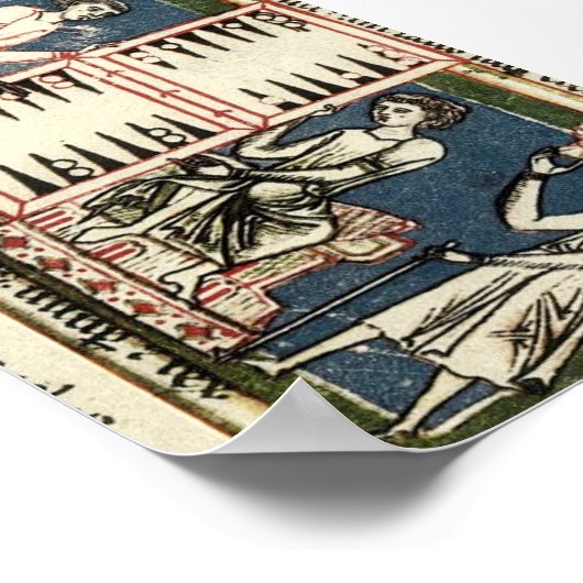 Poster Backgammon (Coin)