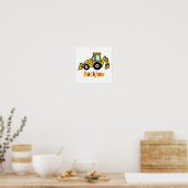 Poster Backhoe (Cuisine)