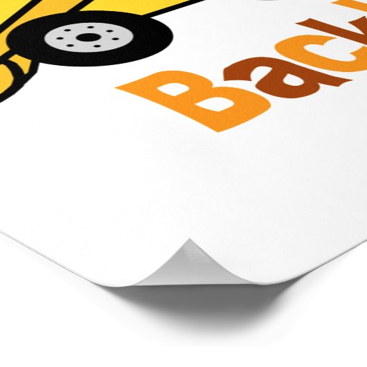 Poster Backhoe (Coin)