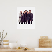 Poster Backstreet Boys vintage (Cuisine)