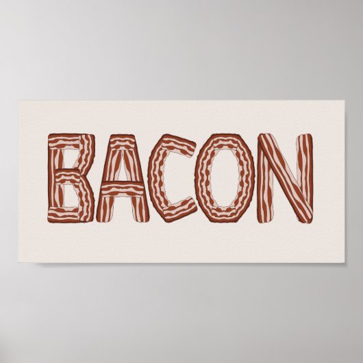Poster Bacon (Devant)