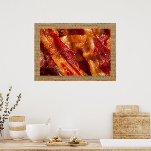 Poster Bacon Art Divin Décadent (Cuisine)