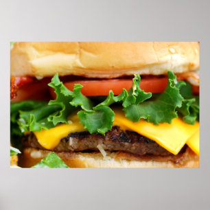 Poster Bacon Cheeseburger
