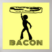Poster Bacon Disco Funky (Devant)