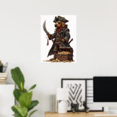 Poster Bacon Ho! Le capitaine Sniffbeard revient (Bureau à domicile)