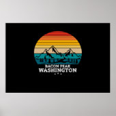 POSTER BACON PEAK WASHINGTON (Devant)