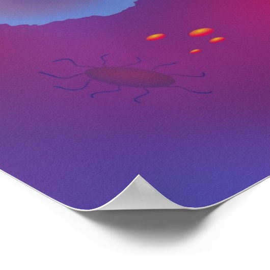 Poster Bactérie (Coin)