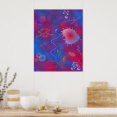 Poster Bactérie (Cuisine)