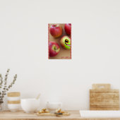 Poster Bad Apple Funny Imaginaire AI Art numérique d'impr (Cuisine)