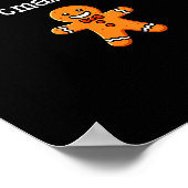 Poster Bad Day To Be A Christmas Cookie Gingerbread Xmas (Coin)