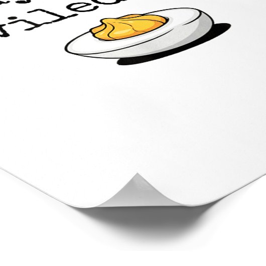 Poster Bad Day To Be A Deviled Egg Funny Thanksgiving Dev (Coin)